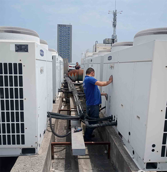 宁海中央空调制热和不制冷系统维修方法